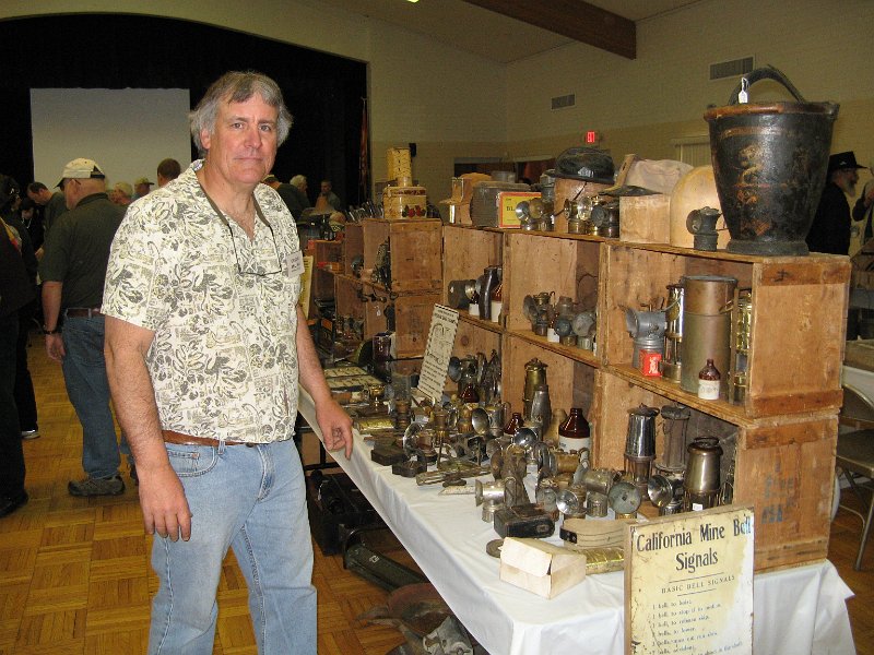 Show 013 - Gregg Millar and His Usual Two Table Spread.JPG